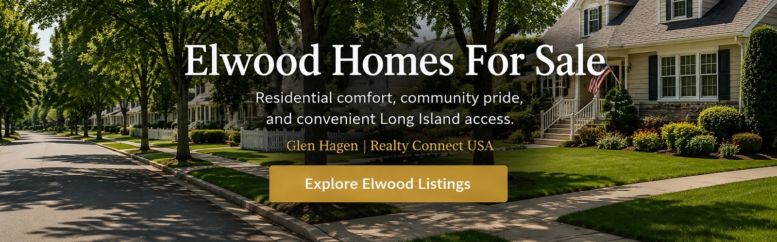 Tree-lined street, established homes, and mature landscaping in Elwood