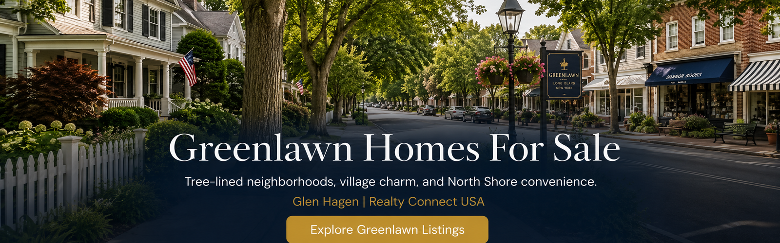 Greenlawn park gazebo, walking path, and mature trees