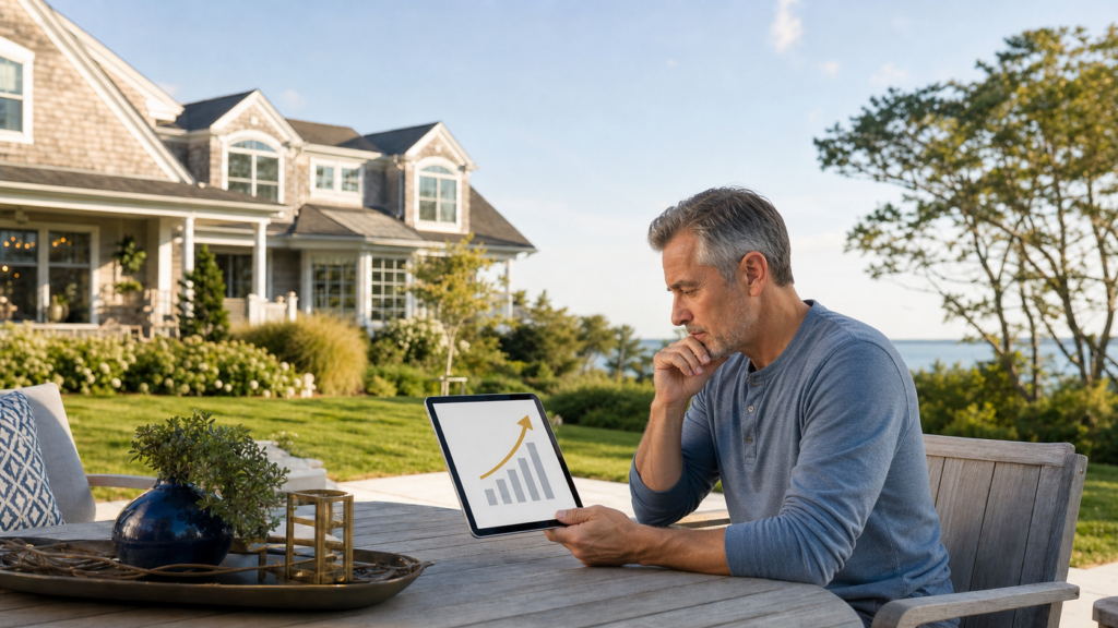 Risks of Overpricing a Long Island Home - Homeowner View Long Island homeowner considering the risks of an asking price above current market value